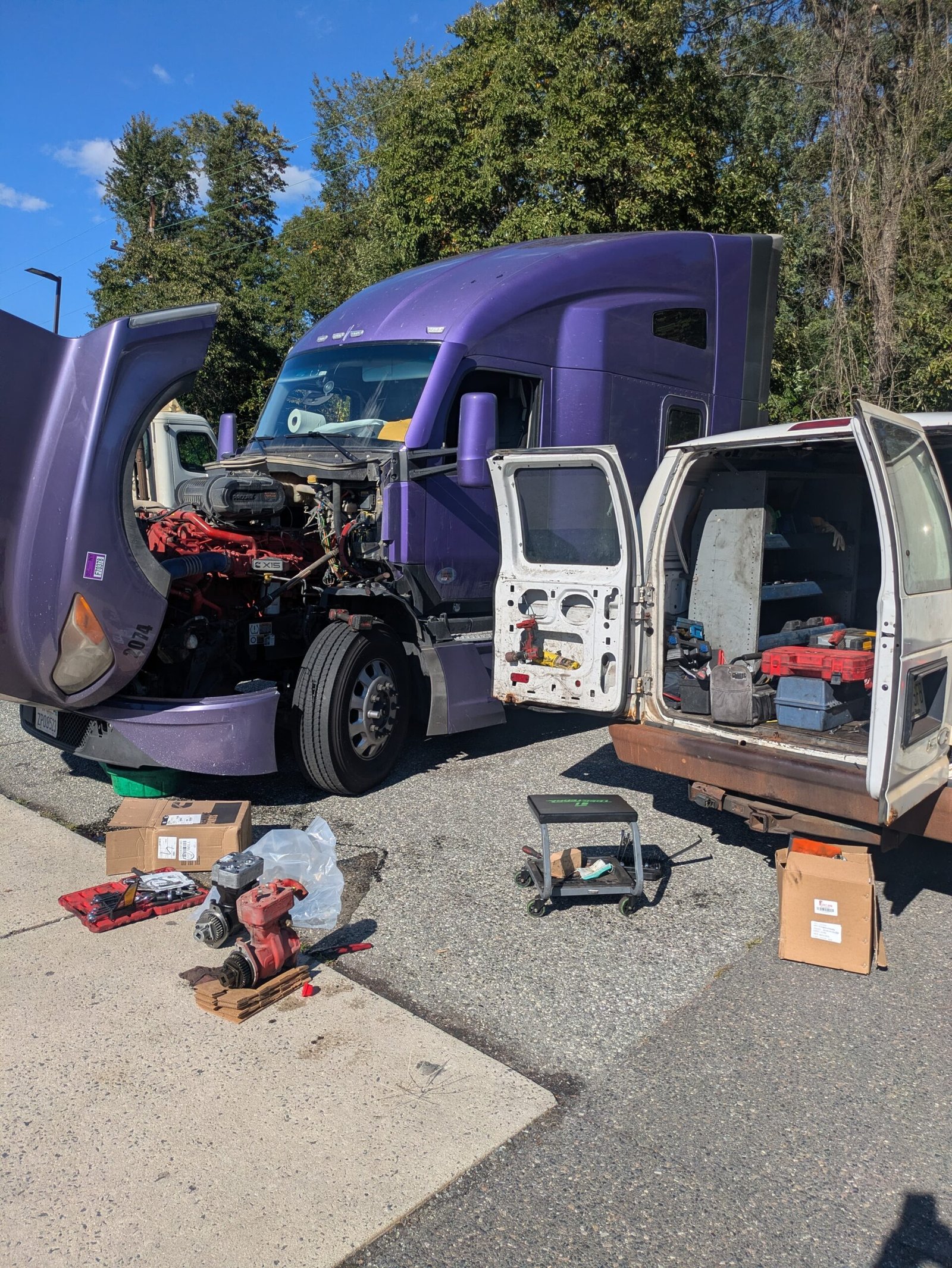 24/7 mobile truck and fleet repair service in Springfield